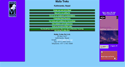 Desktop Screenshot of mallatreks.com